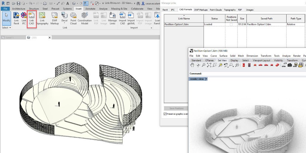 Programmi per modellare in 3D su computer Rhinoceros