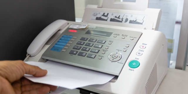Come inviare fax Copertina