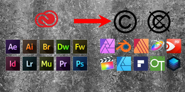 Le migliori alternative ad Adobe Creative Cloud Copertina 1