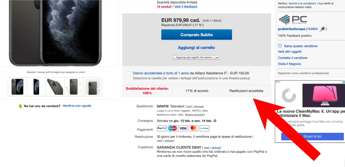 Come acquistare su eBay 9 Come acquistare su eBay 9