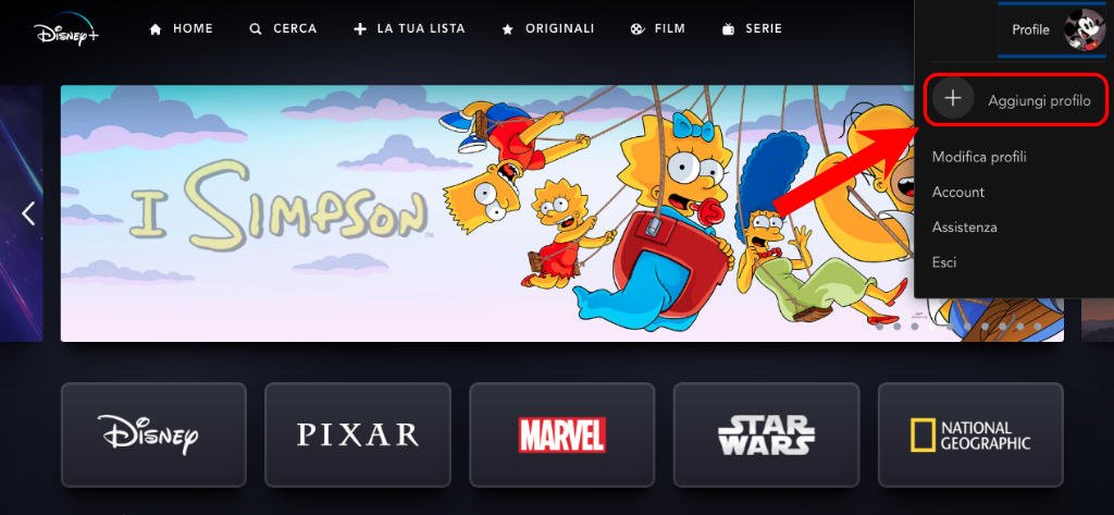 Come aggiungere un profilo su Disney Plus 2