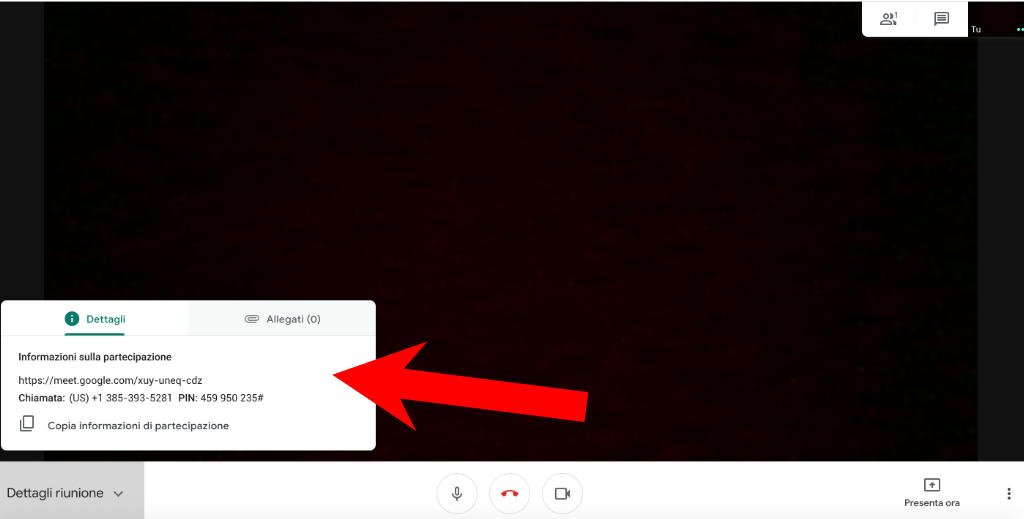 Come avviare una videolezione con Google Meet 10