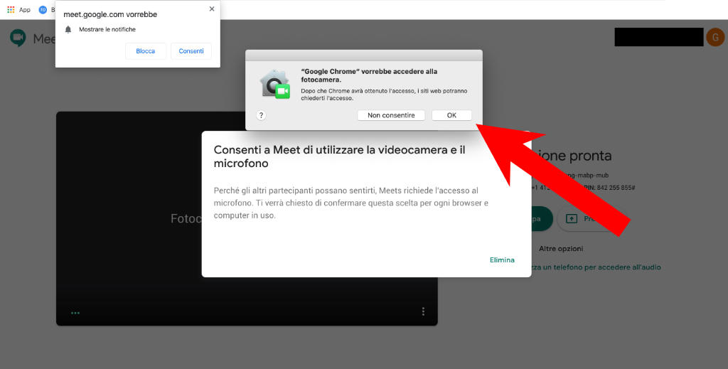 Come avviare una videolezione con Google Meet 5