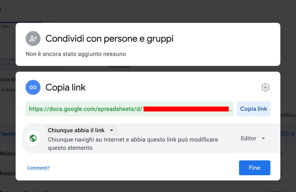 Come condividere file su Google Drive 2
