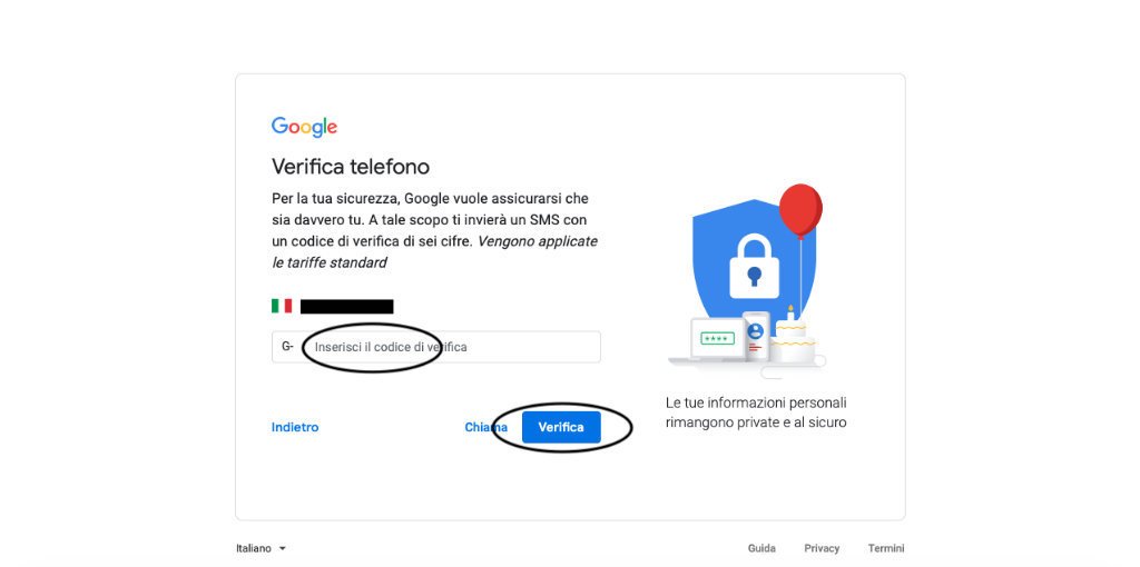 Come creare un account Google 6