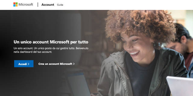 Come creare un account Microsoft Copertina