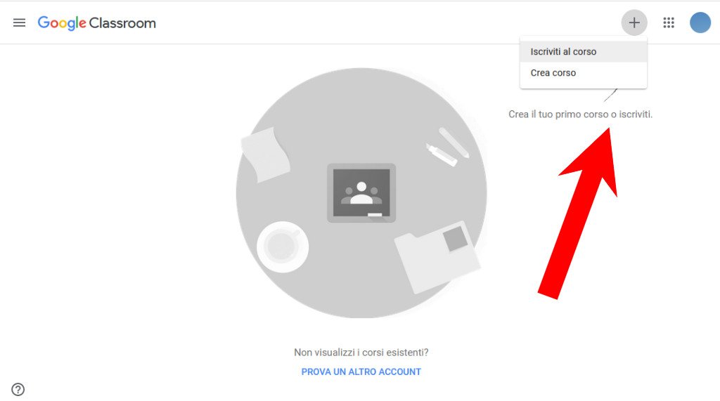 Come iscriversi ad un corso su Google Classroom 1 1