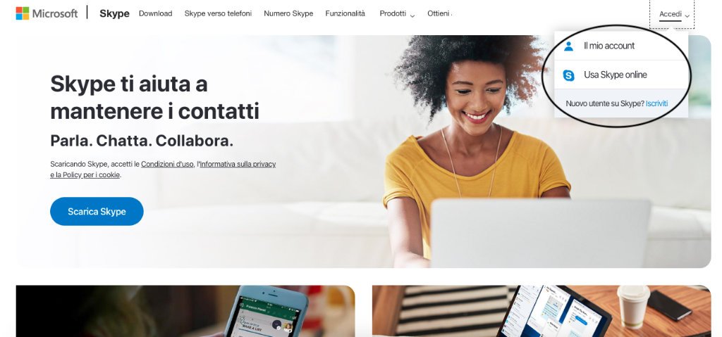 Come registrarsi su Skype 2