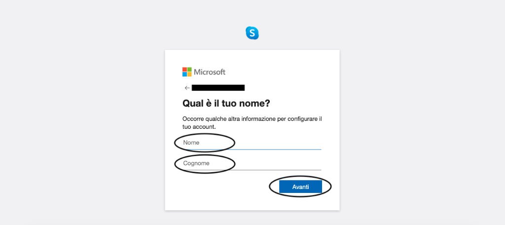 Come registrarsi su Skype 6