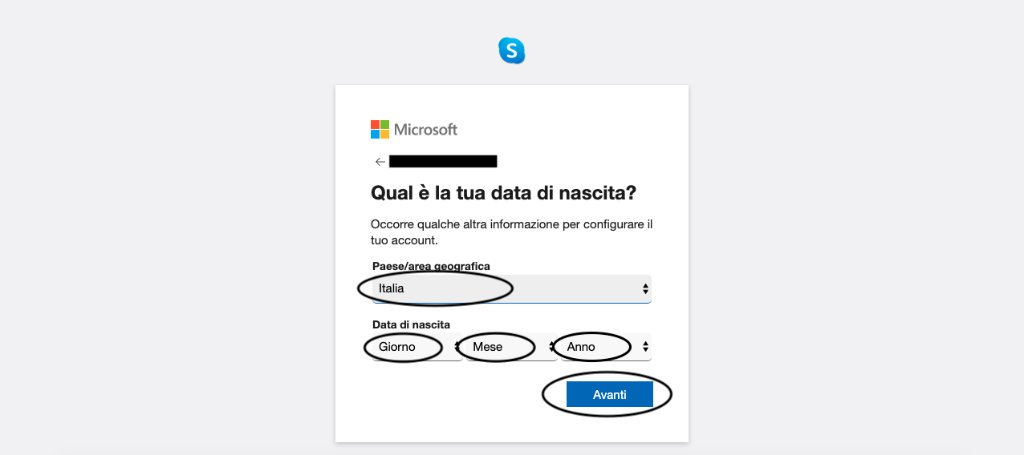 Come registrarsi su Skype 7