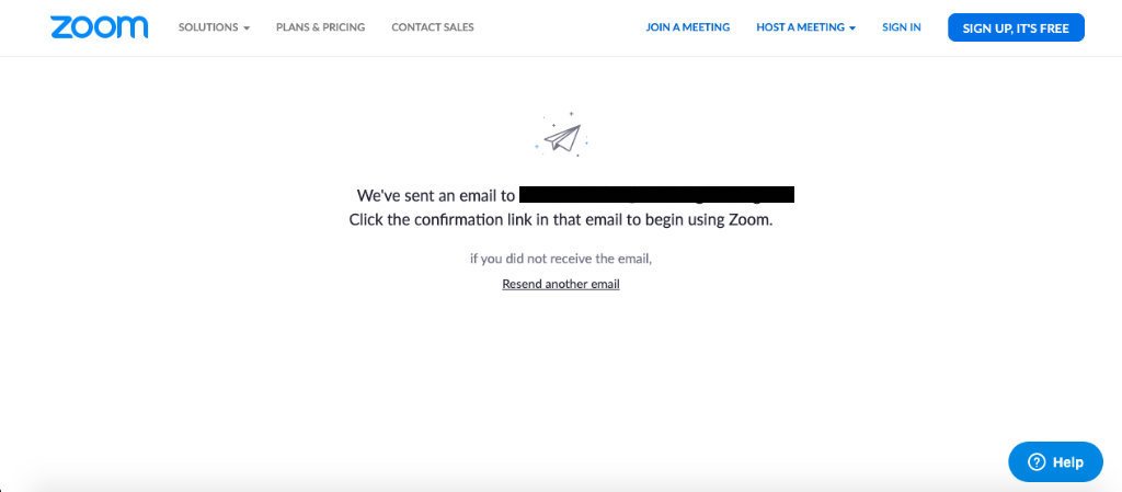 Come registrarsi su Zoom 4 2