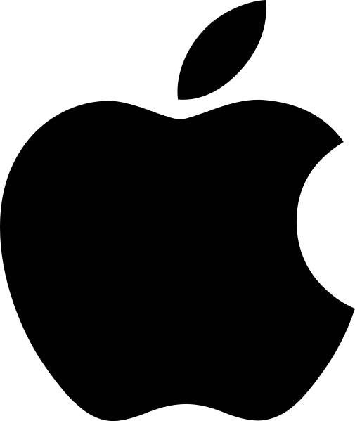 Apple logo icona