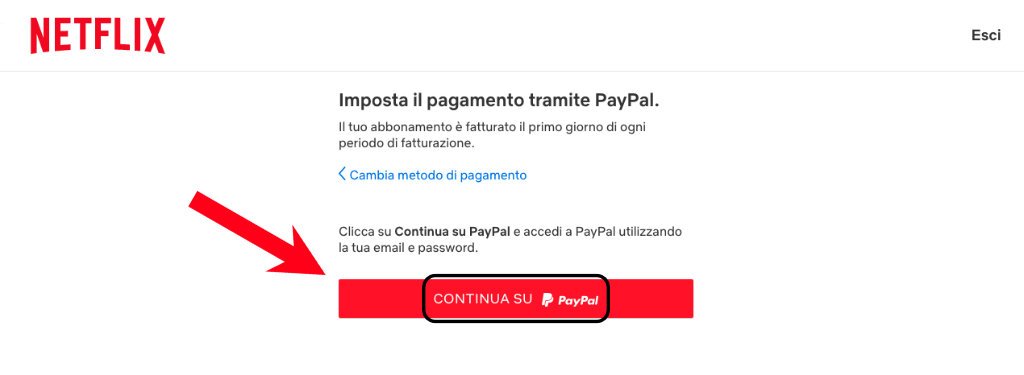 Come aggiornare i dati di pagamento su Netflix 7