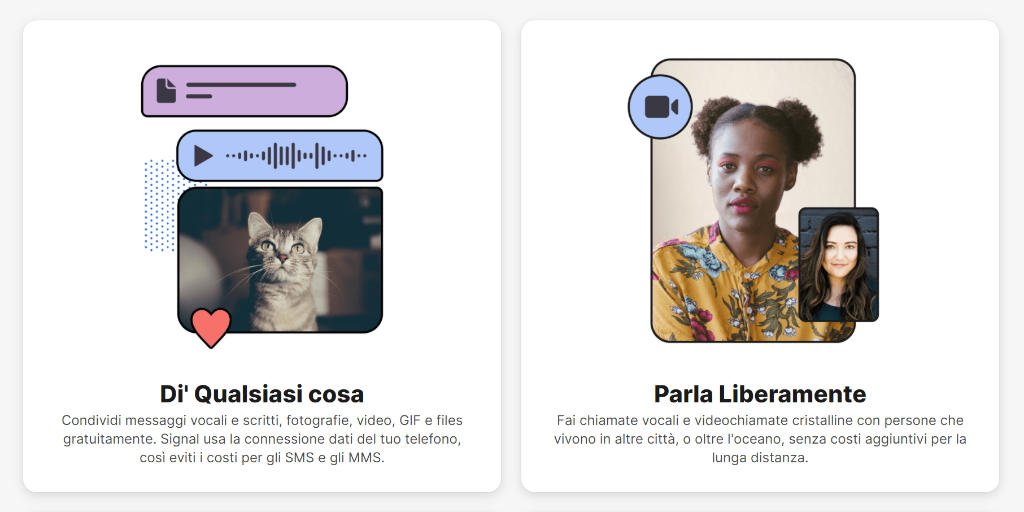 Come fare una videochiamata su Signal