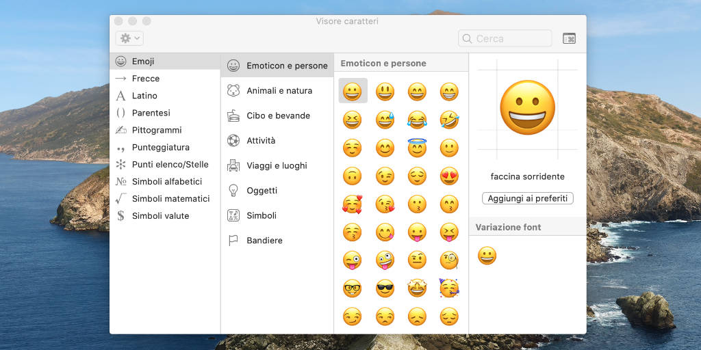 Come scrivere emoji accenti e simboli su macOS 1