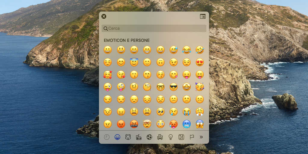 Come scrivere emoji accenti e simboli su macOS 2
