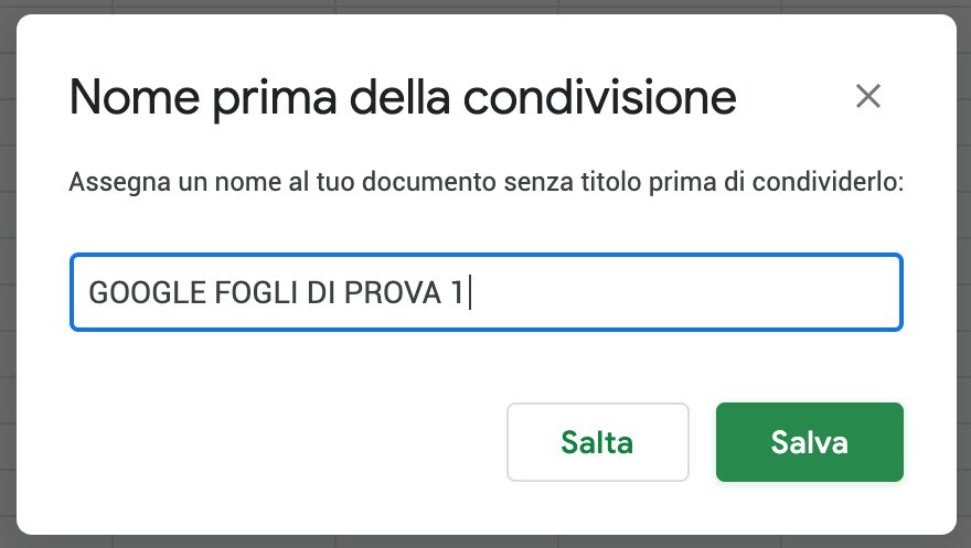 Condividere un documento per la modifica su G Suite 4