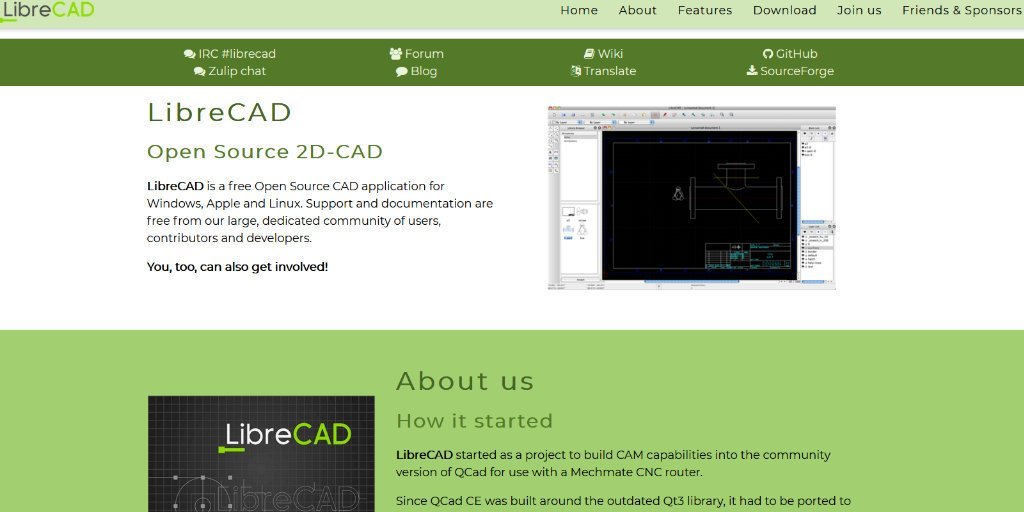 LibreCAD - Le migliori alternative gratuite ad AutoCAD