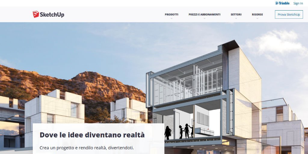 SketchUp - Le migliori alternative gratuite ad AutoCAD