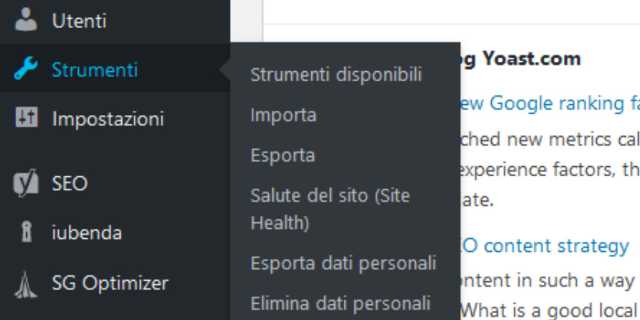 Come esportare articoli e pagine da un sito WordPress ad un altro Copertina