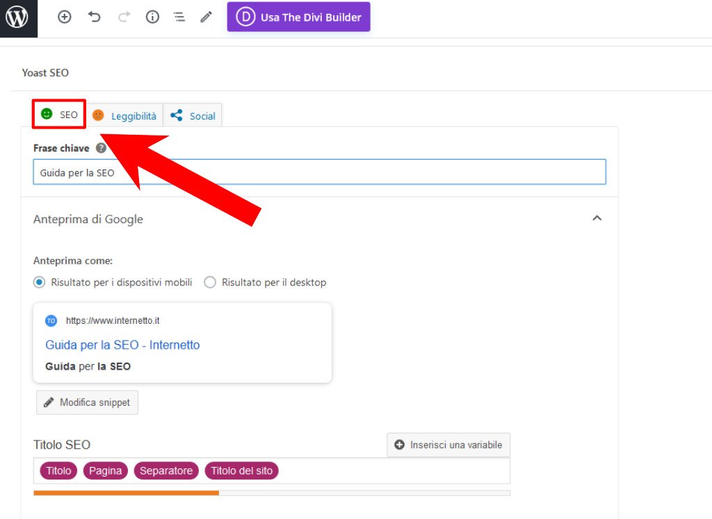 Come fare la SEO con Yoast 5
