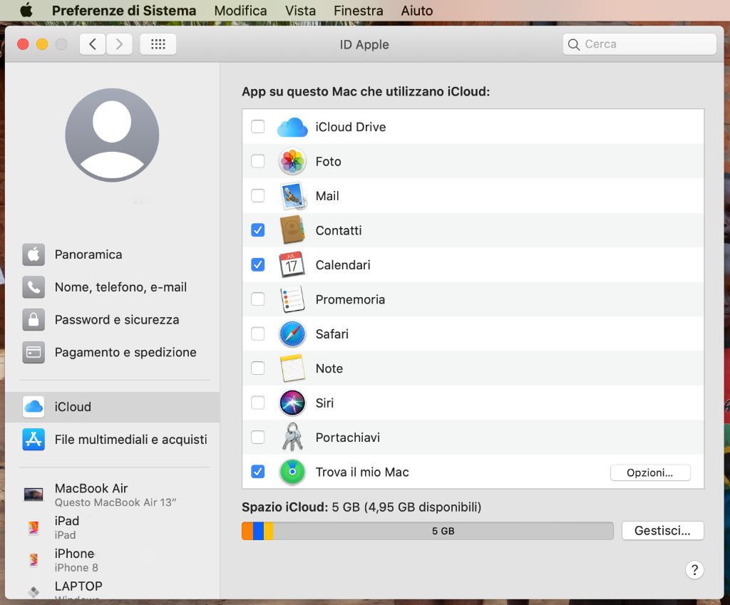 Come configurare iCloud da zero 2