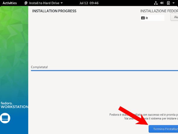 Come installare Fedora su VirtualBox 16