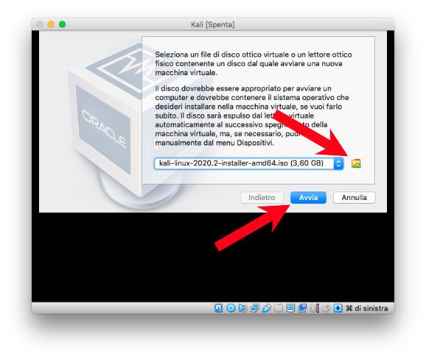 Come installare Kali Linux su VirtualBox 9