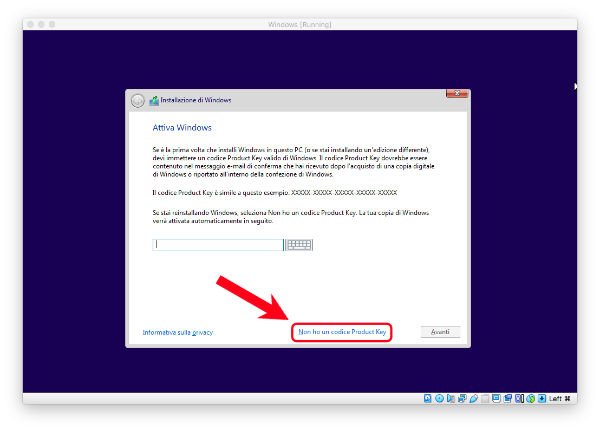 Come installare Windows 10 su VirtualBox 13.1