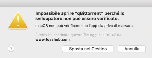 Come aprire file Sviluppatore non identificato su macOS 7