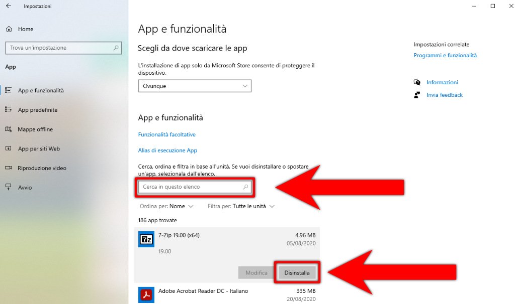 Come installare applicazioni su Windows 1