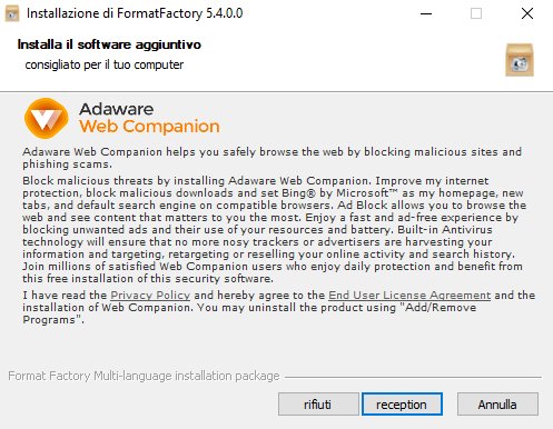 Come installare applicazioni su Windows Attenzione a quali schermate si acconsentono