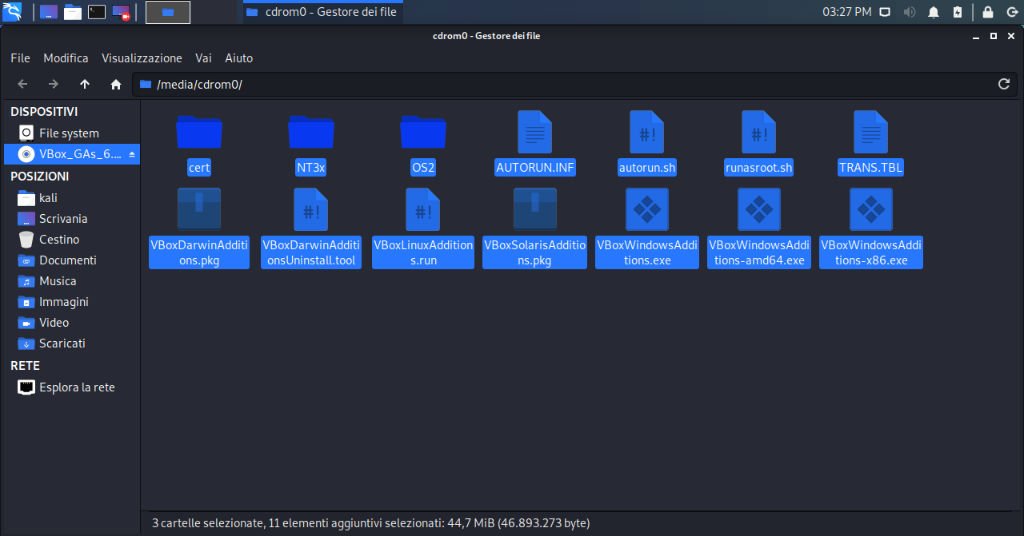 Come mettere Kali Linux su VirtualBox a schermo intero 4