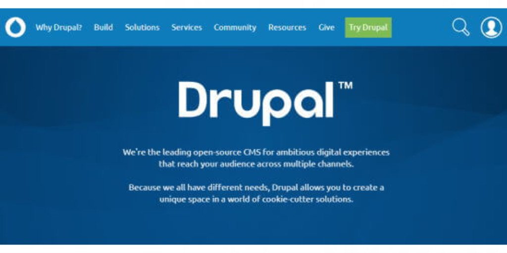 I migliori CMS gratuiti Drupal