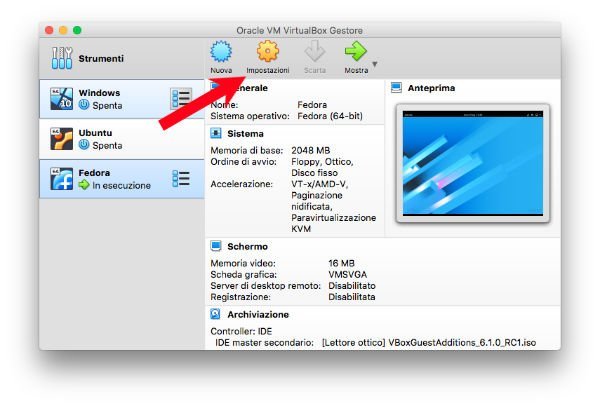 Installare le Guest Additions di VirtualBox su Fedora 4