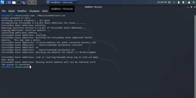 Installare le Guest Additions di VirtualBox su Kali Linux copertina