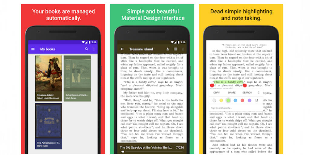 Migliori app per leggere EBOOK Lithium EPUB Reader