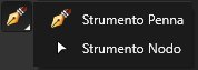 Strumento Penna P Icona Affinity Photo