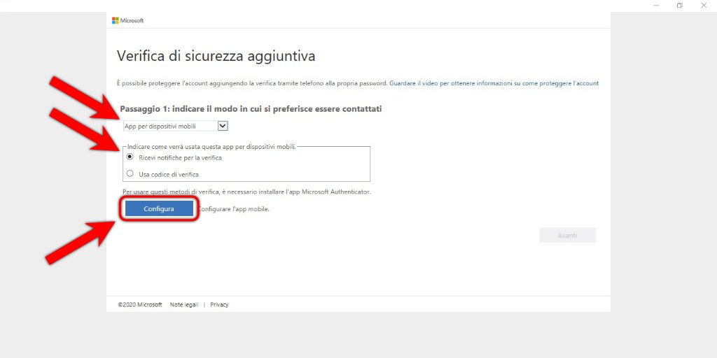 Come attivare la Verifica di sicurezza aggiuntiva di Microsoft 1