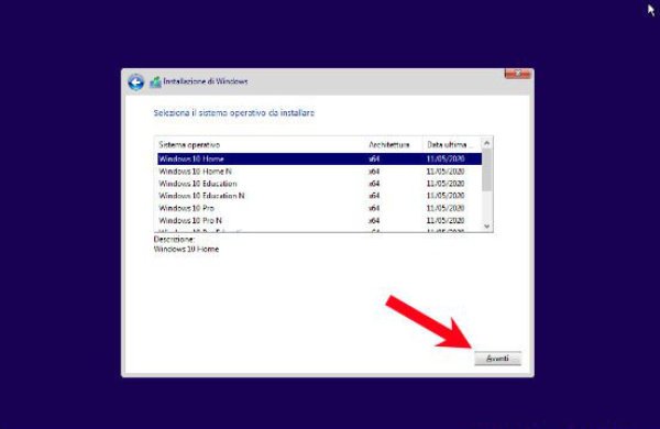 Come installare Windows 10 da zero 4