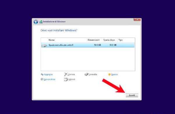 Come installare Windows 10 da zero 7