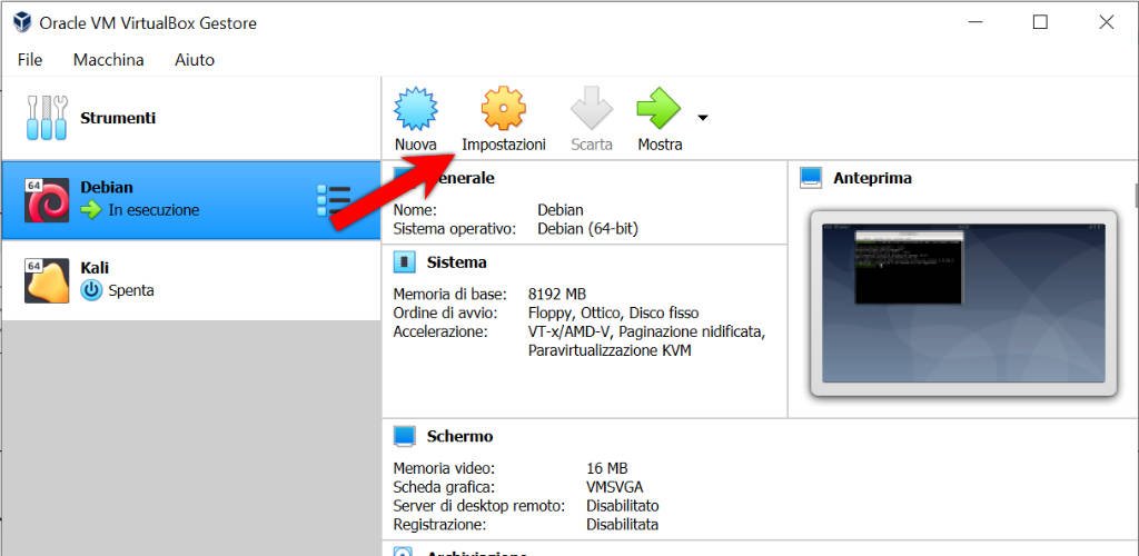 Installare le Guest Additions di VirtualBox su Debian 1