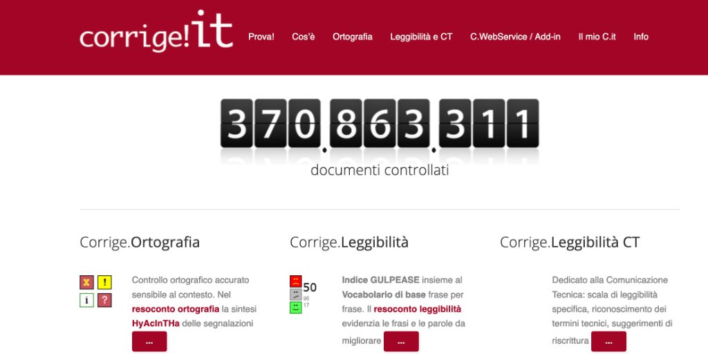 Come calcolare lindice Gulpease di un testo Corrige it