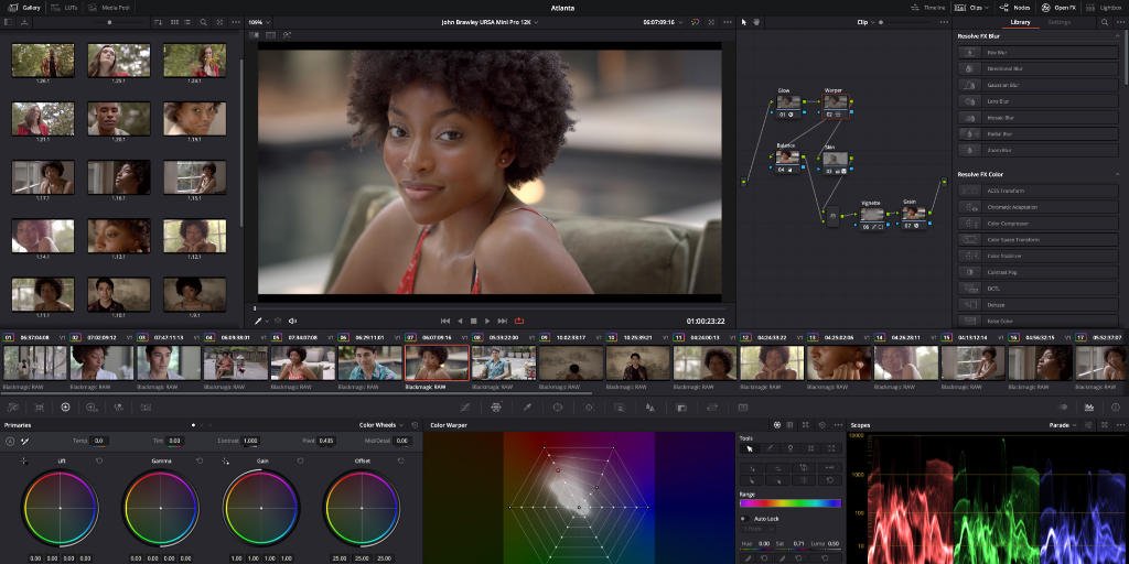 Le migliori alternative ad Adobe After Effect CC DaVinci Resolve e DaVinci Resolve Studio
