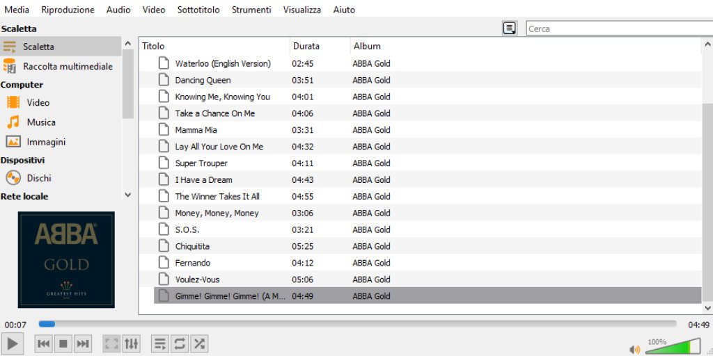 Migliori app per sentire musica sul pc VLC
