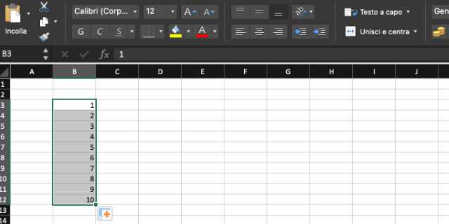 Come numerare automaticamente le caselle su Excel Copertina