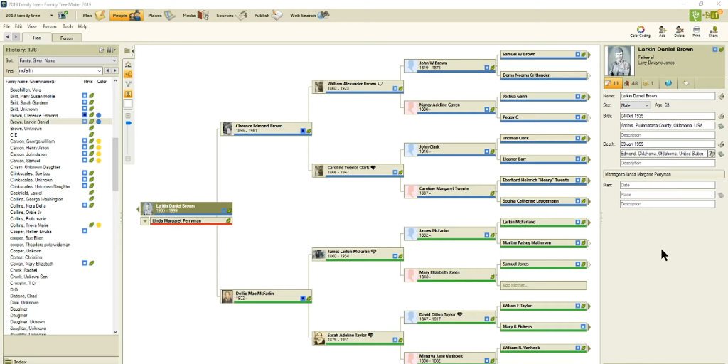 Migliori software per fare lalbero genealogico Family Tree Maker 2019