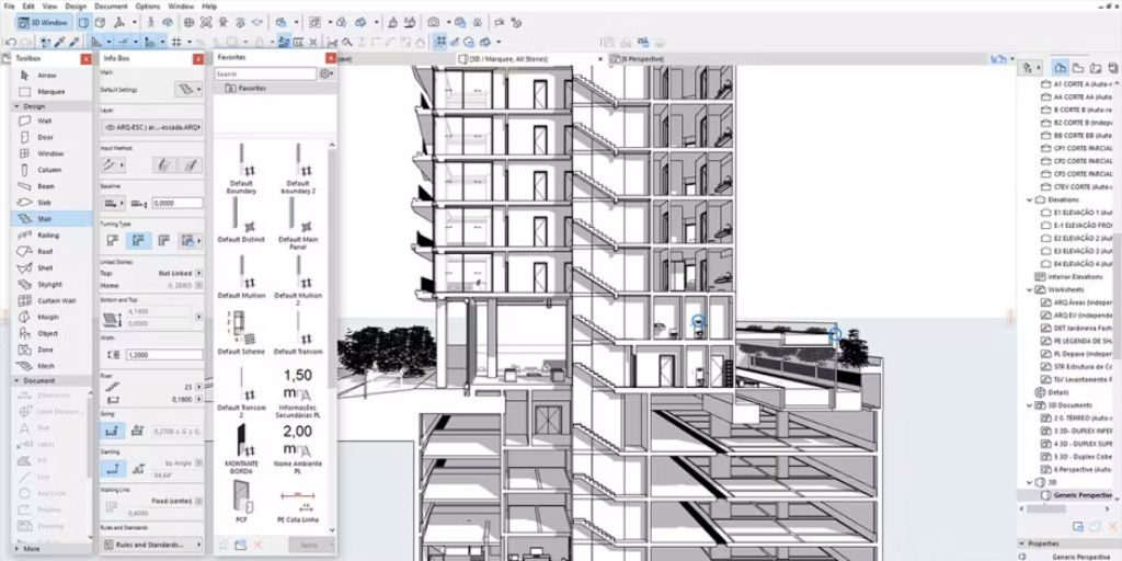 Programmi per modellare in 3D su computer Archicad