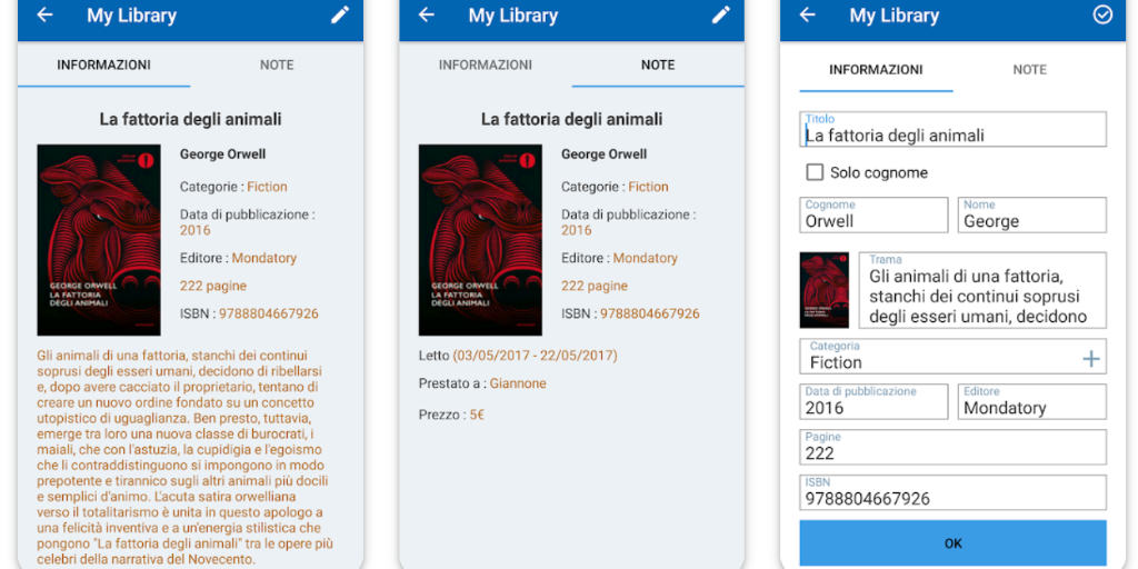 Migliori programmi per catalogare libri My Library