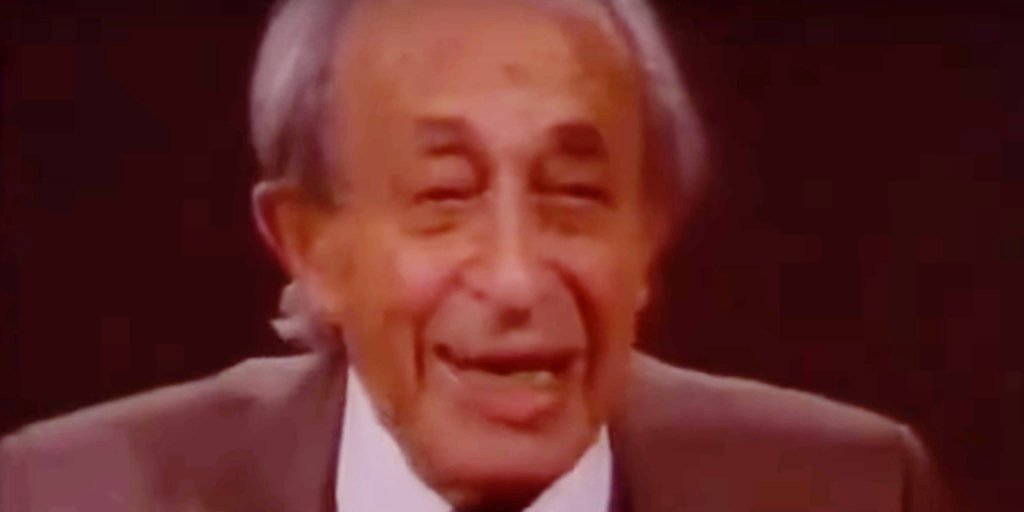 Hans Jonas Smiling , primo piano